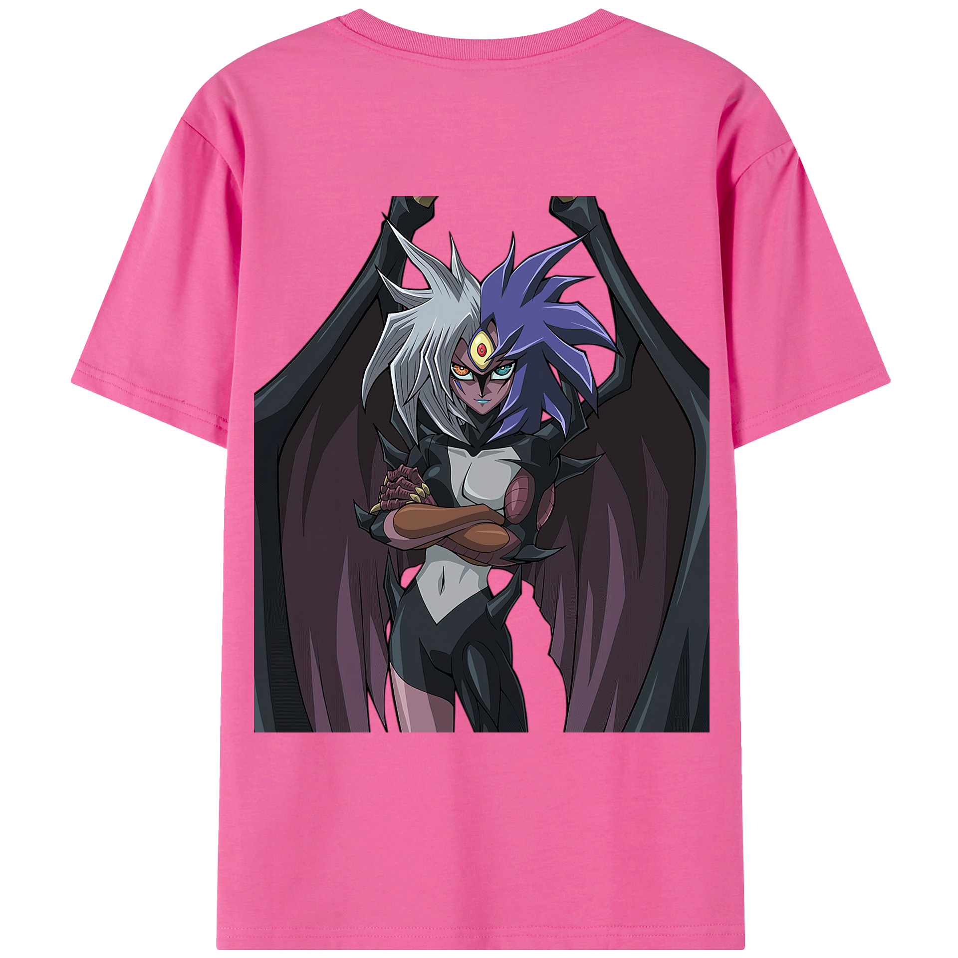 （画像用） 遊☆戯☆王 Yu-Gi-Oh! レディース半袖Tシャツ(バックプリント)